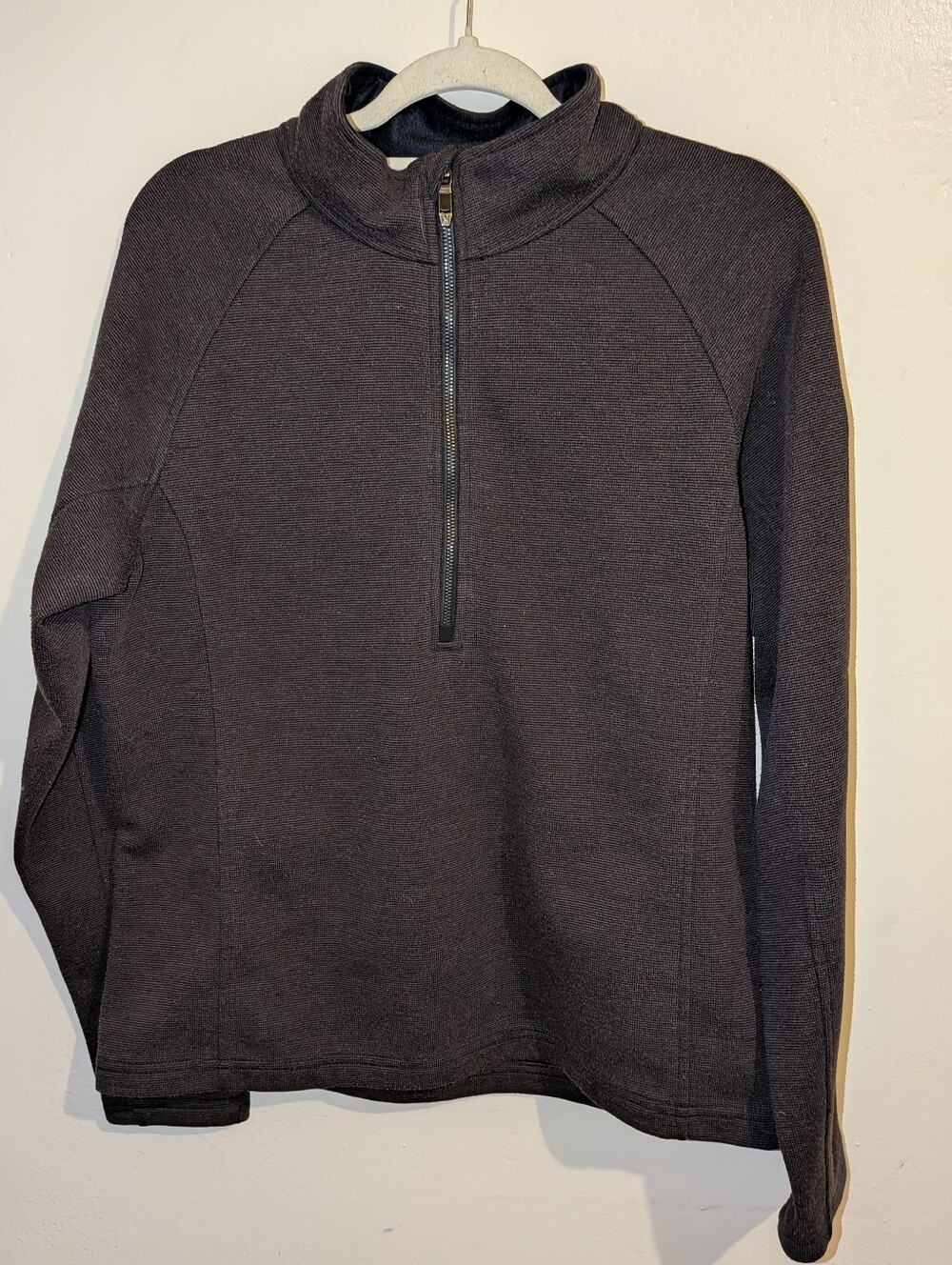 Spyder Men's Charcoal Half-Zip Pullover Size L